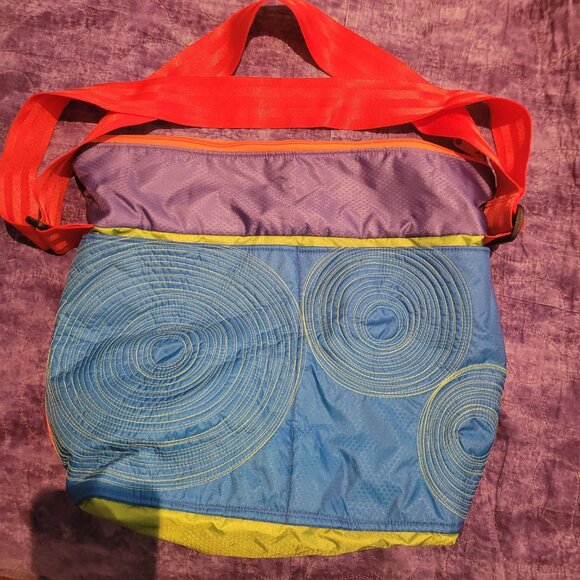 Handmade NWOT Bag/Purse x 2 with Red Straps. Various Colours. - Picture 5 of 7